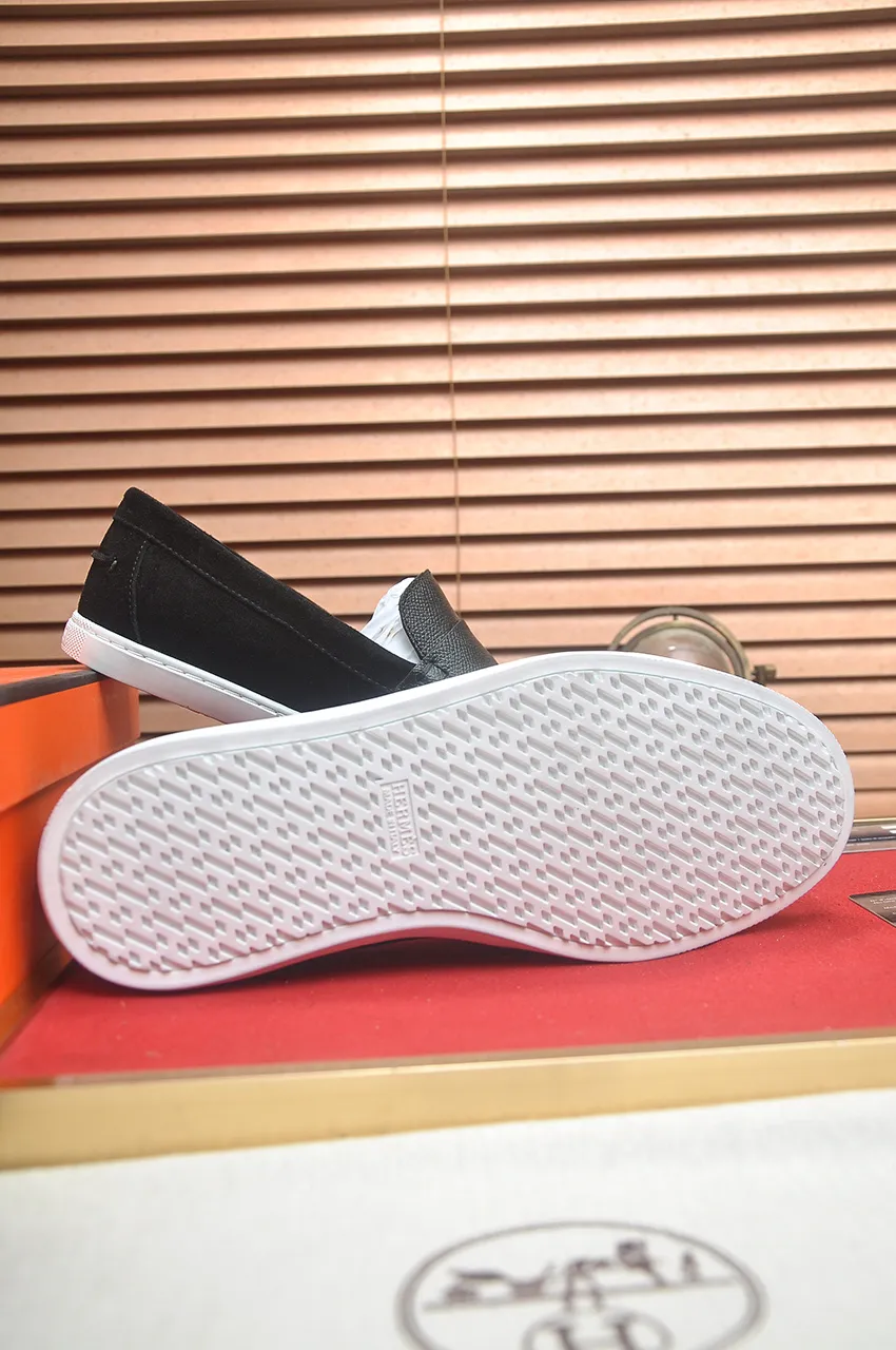Men's shoes💰540💶[HERMES] (cowhide lining)🍀Italian top luxury🍀He does not pursue novel styles and gorgeous colors, but attracts the favor of successful men with his flawless, elegant and classic style. Formal leather shoes This very comfortable, simple and stable style allows you to easily match any style! The pattern is absolutely 1:1 refined from the original case, and we strive for excellence in materials, imported cowhide + cowhide lining💪💪💪extraordinary texture👍! .Code number: 39-45 (45 customized)